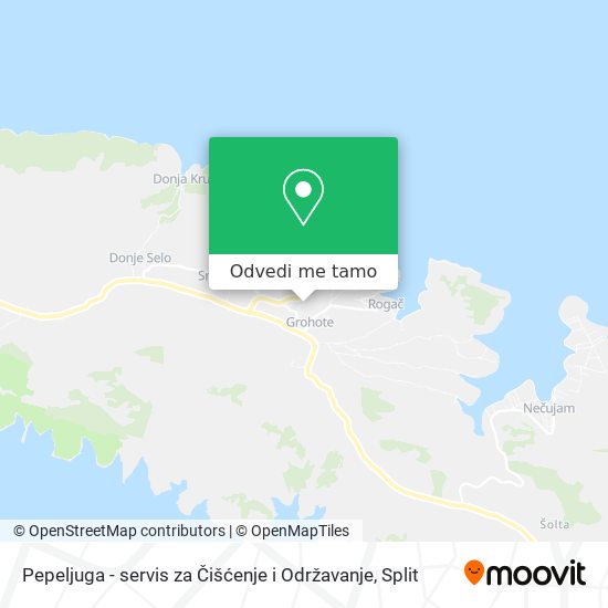 Karta Pepeljuga - servis za Čišćenje i Održavanje