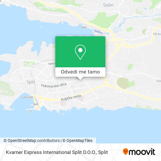 Karta Kvarner Express International Split D.O.O.