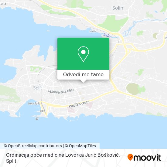 Karta Ordinacija opće medicine Lovorka Jurić Bošković