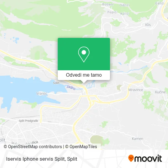 Karta Iservis Iphone servis Split