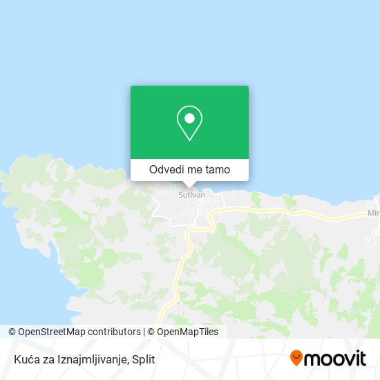 Karta Kuća za Iznajmljivanje