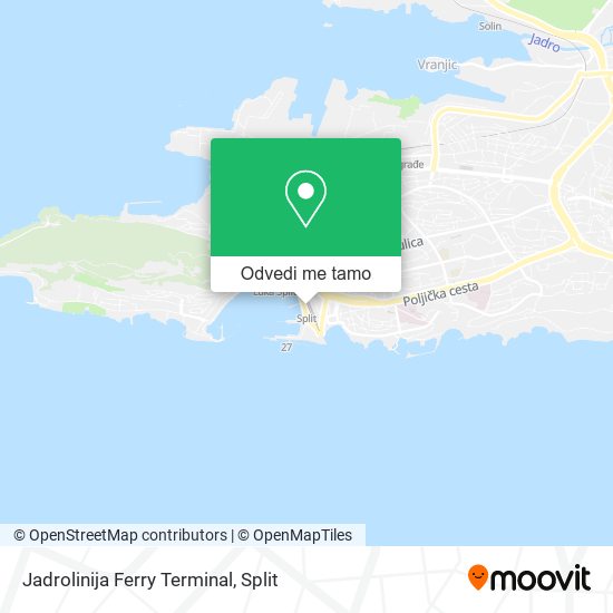 Karta Jadrolinija Ferry Terminal