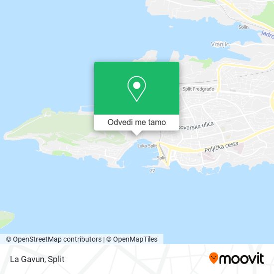 Karta La Gavun