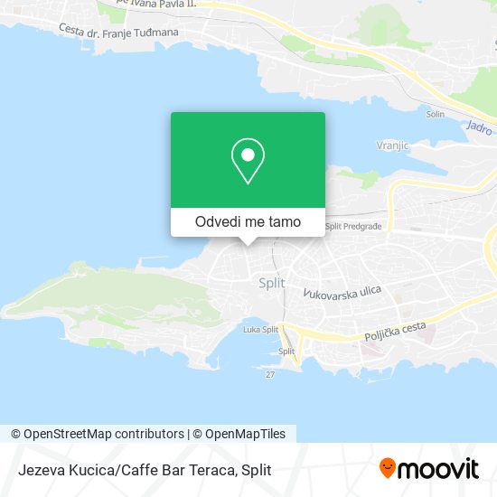 Karta Jezeva Kucica/Caffe Bar Teraca