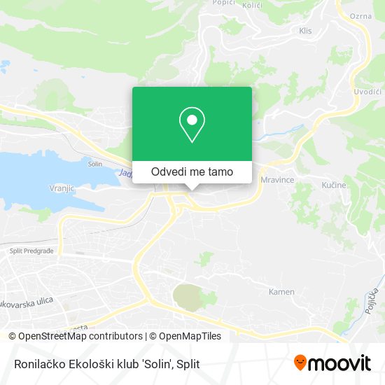 Karta Ronilačko Ekološki klub 'Solin'