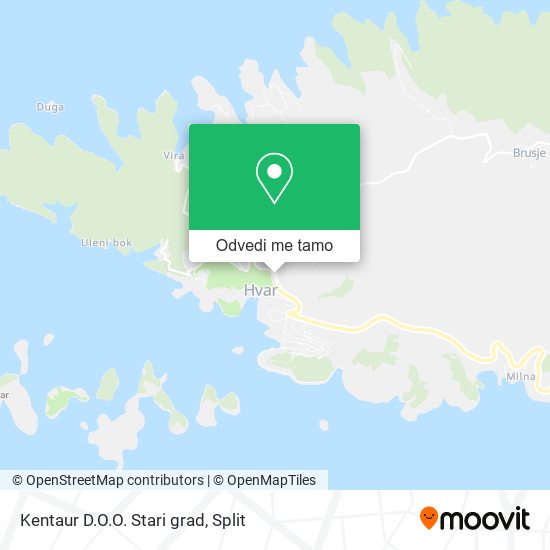 Karta Kentaur D.O.O. Stari grad
