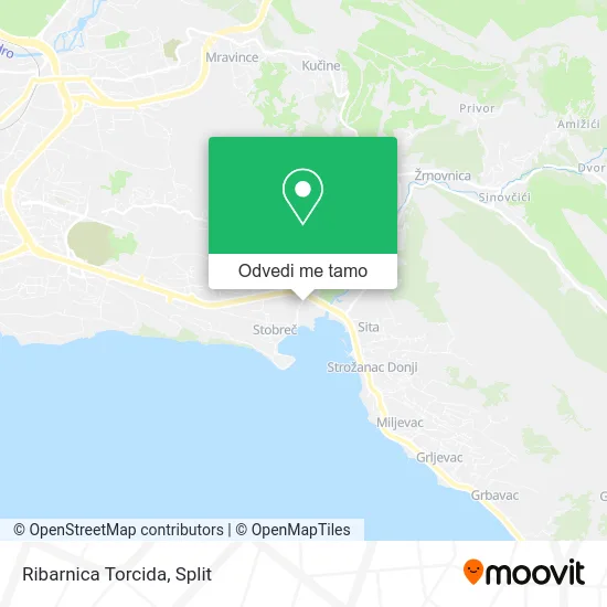 Karta Ribarnica Torcida