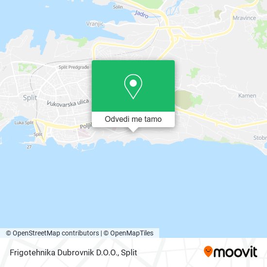 Karta Frigotehnika Dubrovnik D.O.O.