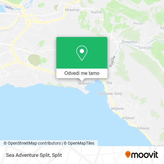 Karta Sea Adventure Split