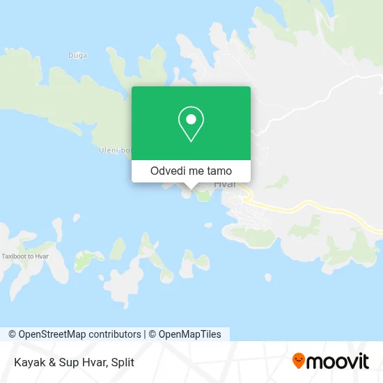 Karta Kayak & Sup Hvar