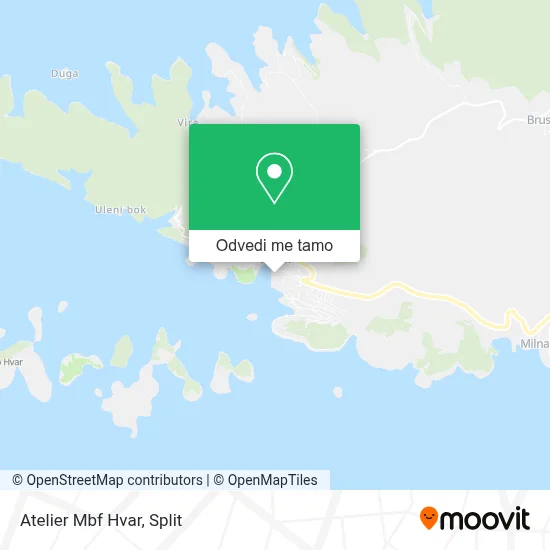 Karta Atelier Mbf Hvar