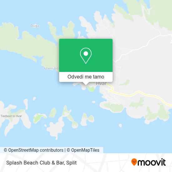 Karta Splash Beach Club & Bar