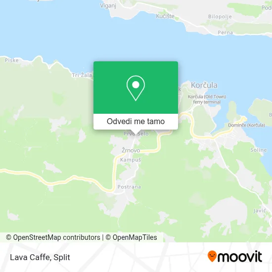 Karta Lava Caffe