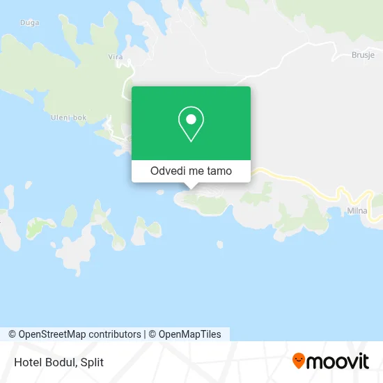 Karta Hotel Bodul