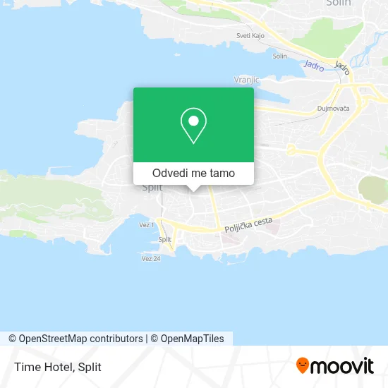 Karta Time Hotel