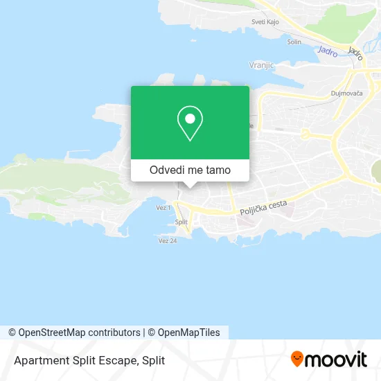 Karta Apartment Split Escape