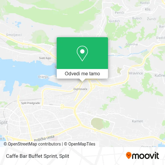 Karta Caffe Bar Buffet Sprint