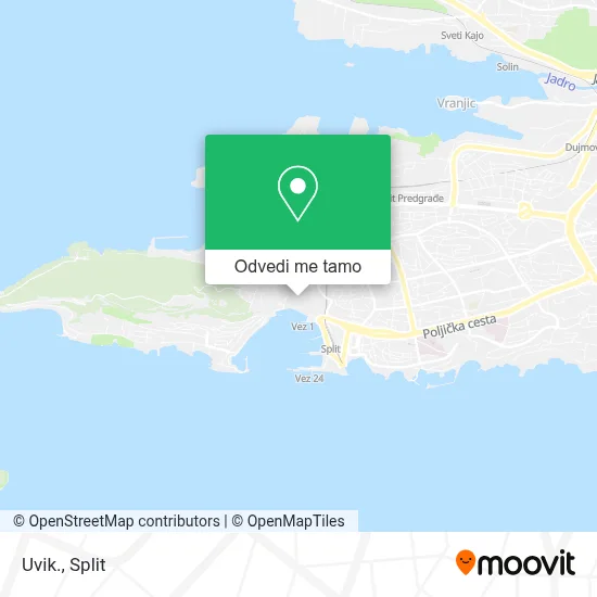 Karta Uvik.