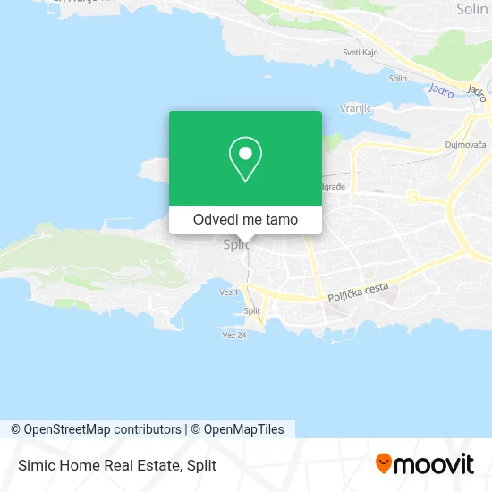 Karta Simic Home Real Estate