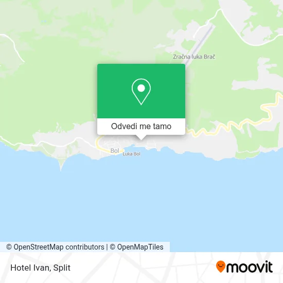 Karta Hotel Ivan