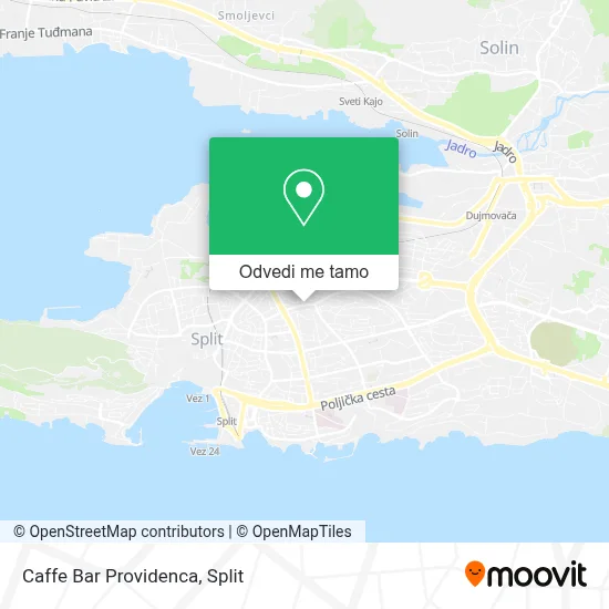 Karta Caffe Bar Providenca