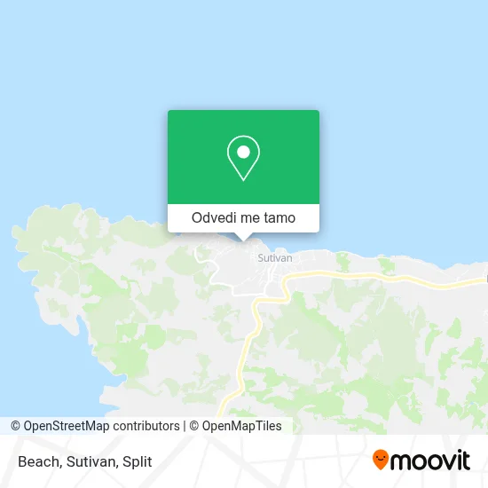 Karta Beach, Sutivan
