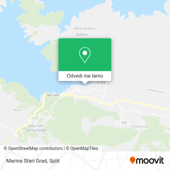 Karta Marina Stari Grad
