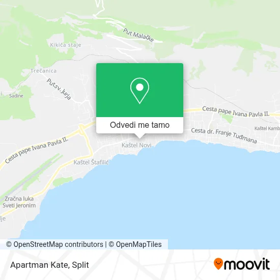 Karta Apartman Kate