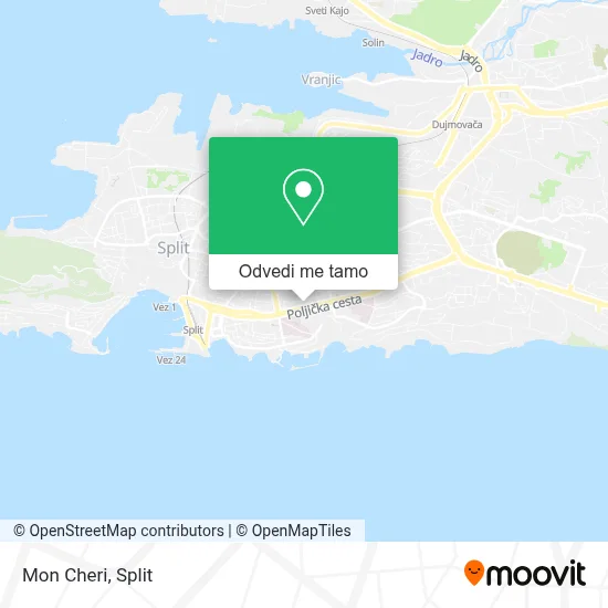 Karta Mon Cheri