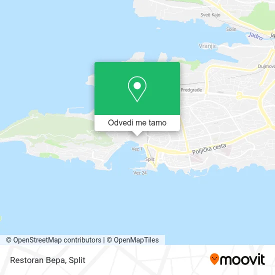 Karta Restoran Bepa