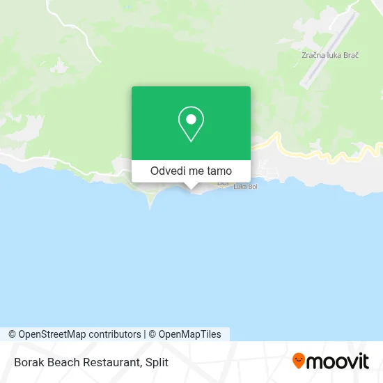 Karta Borak Beach Restaurant