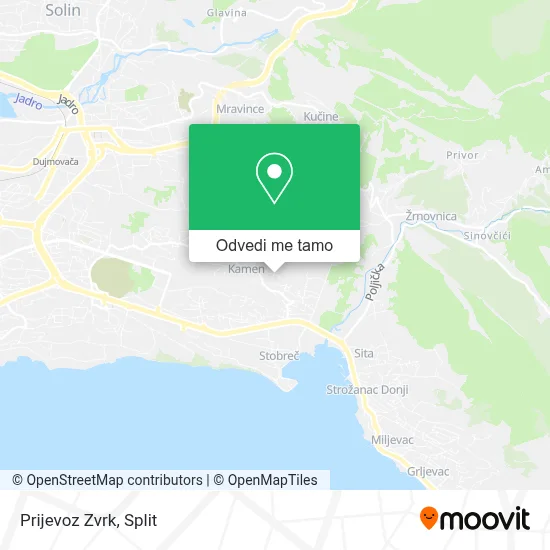 Karta Prijevoz Zvrk