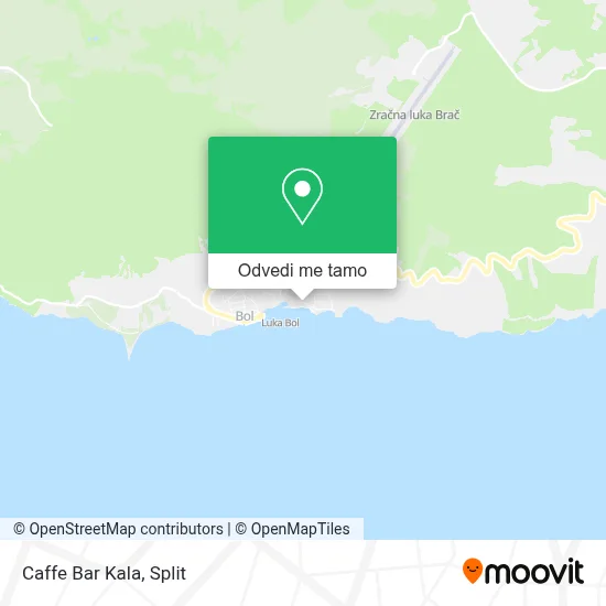 Karta Caffe Bar Kala