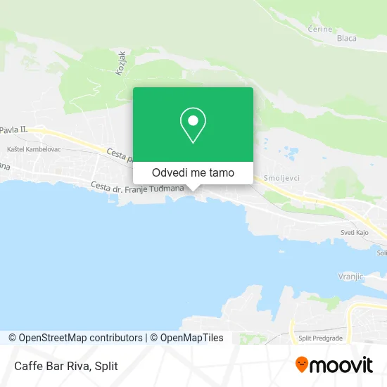 Karta Caffe Bar Riva