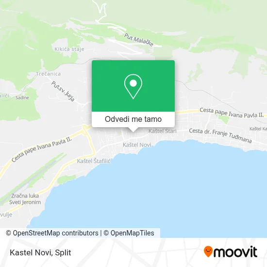 Karta Kastel Novi