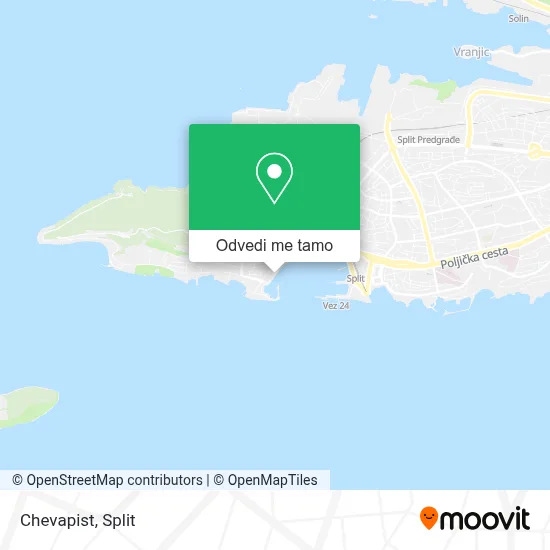 Karta Chevapist
