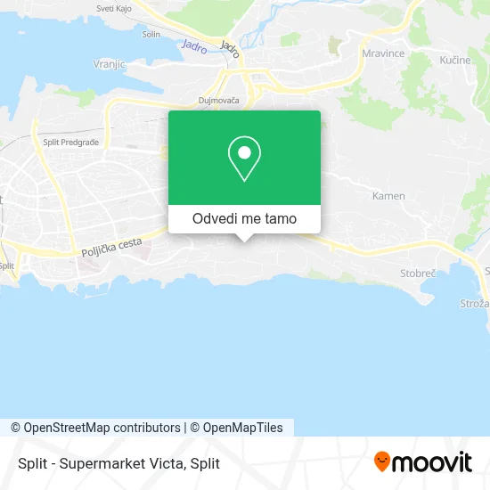 Karta Split - Supermarket Victa