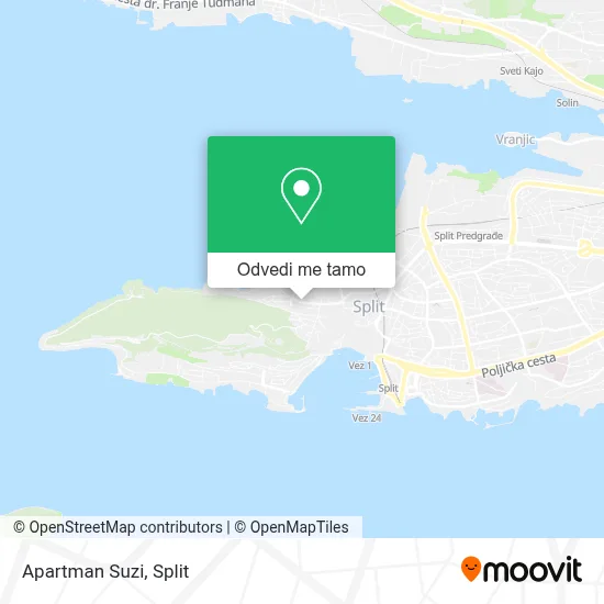 Karta Apartman Suzi
