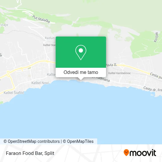 Karta Faraon Food Bar