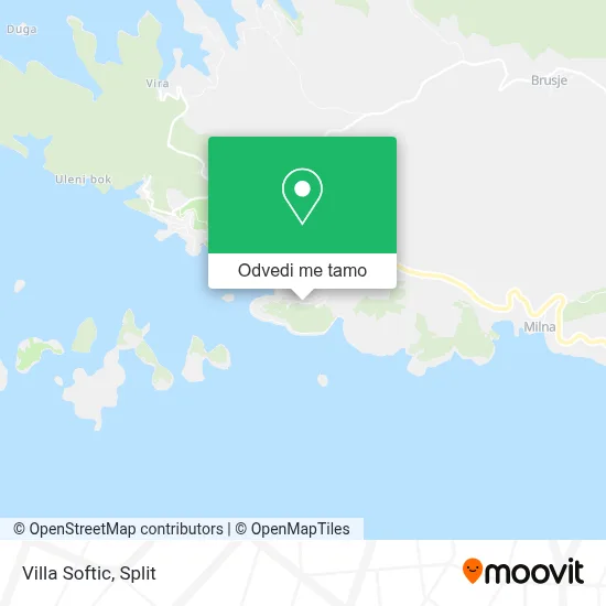 Karta Villa Softic