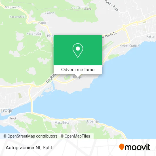 Karta Autopraonica Nt