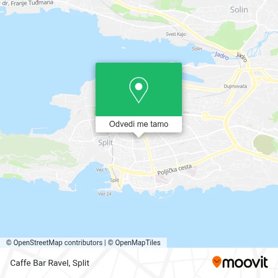 Karta Caffe Bar Ravel