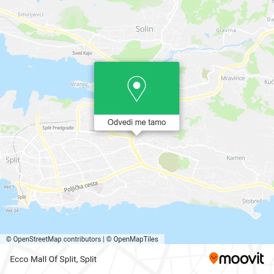 Karta Ecco Mall Of Split
