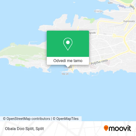 Karta Obala Doo Split