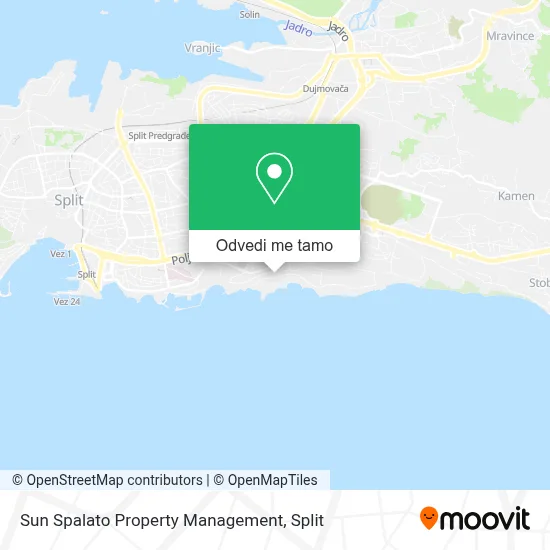 Karta Sun Spalato Property Management