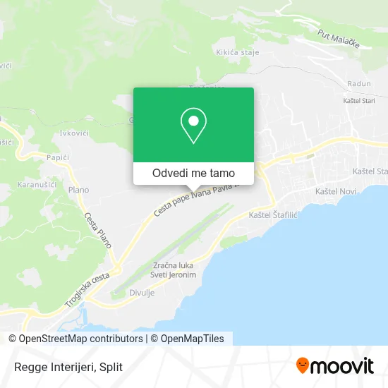 Karta Regge Interijeri