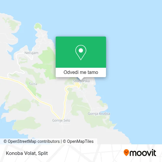 Karta Konoba Volat
