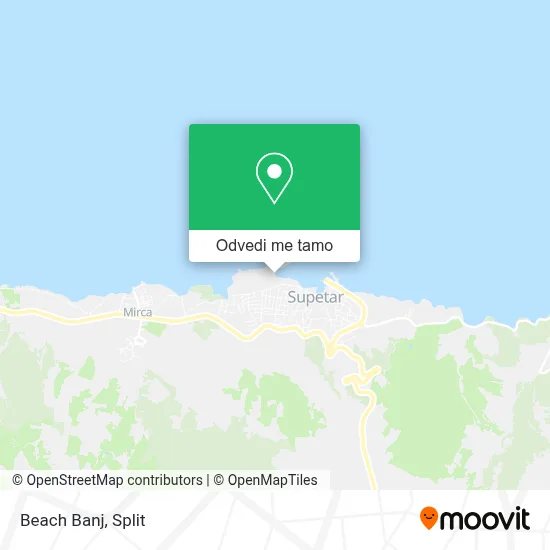 Karta Beach Banj