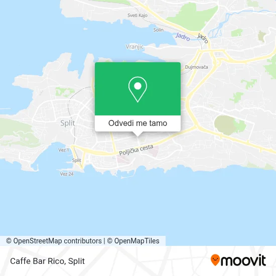 Karta Caffe Bar Rico