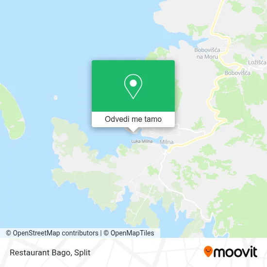 Karta Restaurant Bago